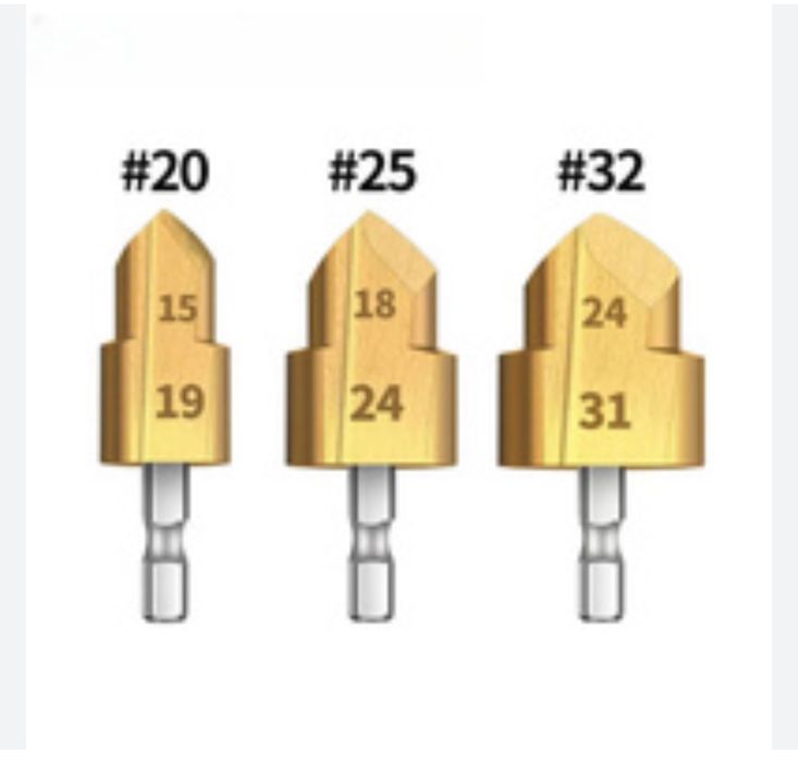 Набор сверло насадка для пластиковых труб 20/25/32. Утюг для пайки