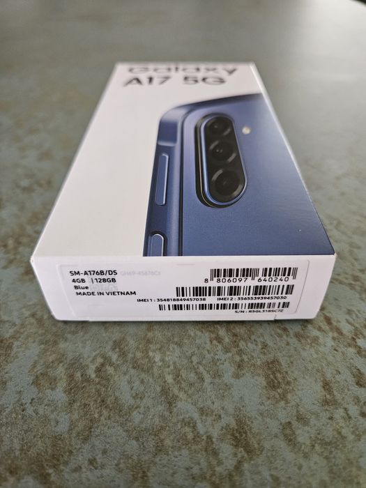 Samsung Galaxy A17  (Blue, 128GB, 4GB RAM)