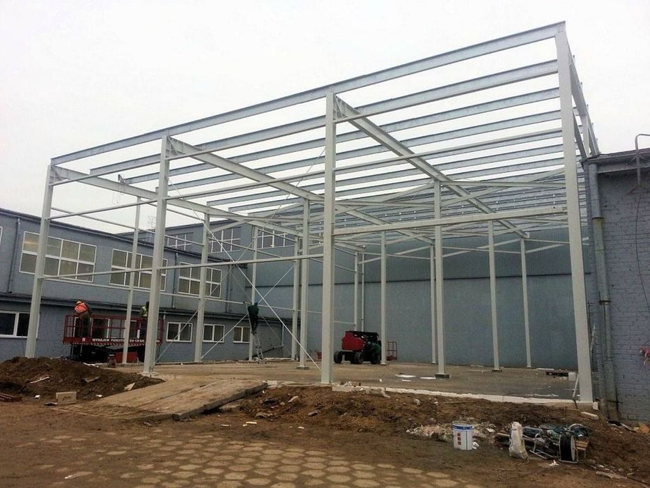 Метални конструкции и халета. Изработка и монтаж.