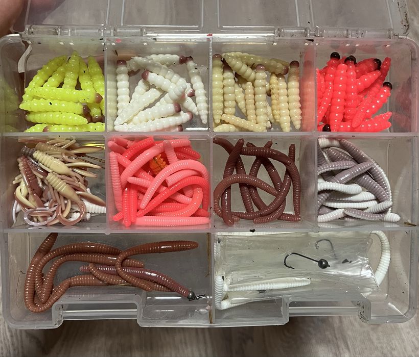 Риболовни примамки за спининг - като нови