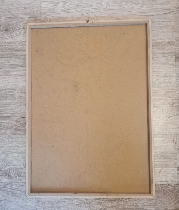 Антикварна фотография благороден елен рамкирана за закачане на стена