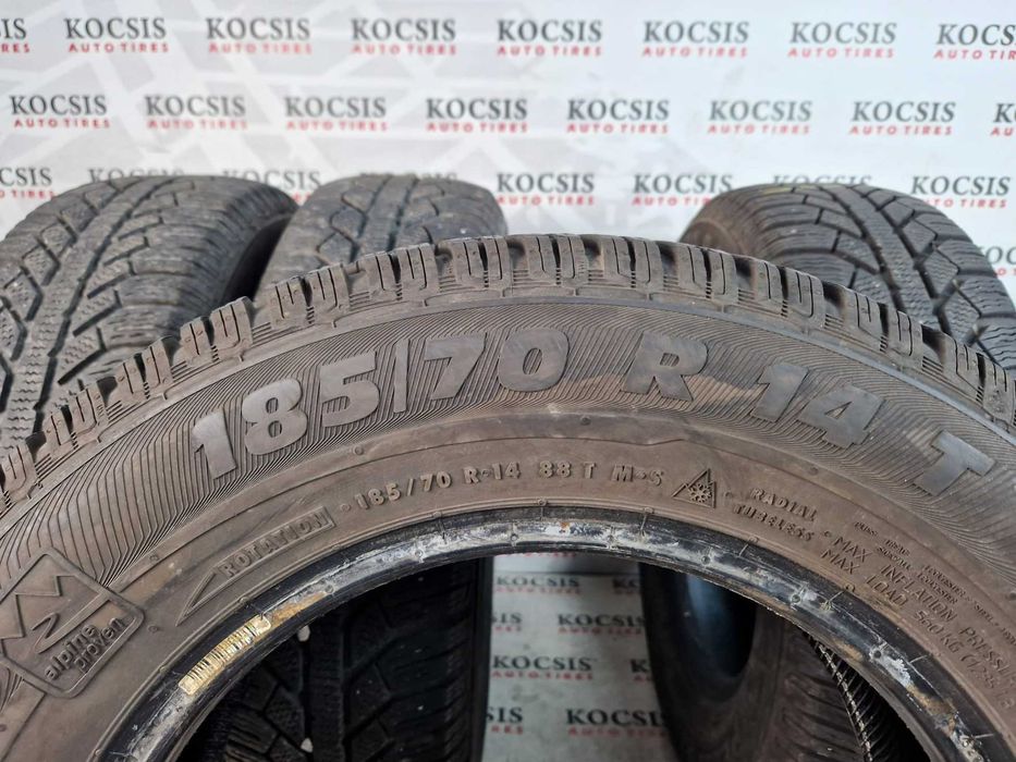 Anvelope second hand iarna m+s 185 70 14 Semperit