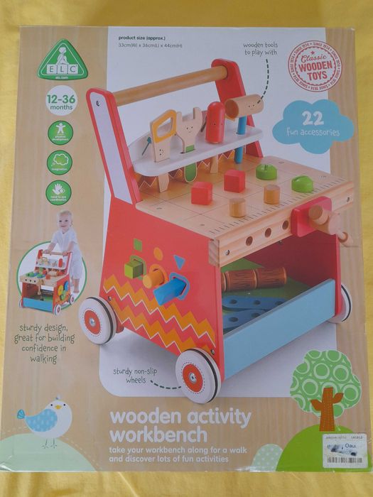 Banc de lucru si antemergator din lemn MotherCare