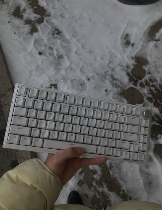 Клавиатура AJAZZ ak820 white