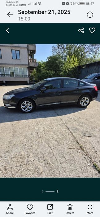 Vand Citroen C5 limousine