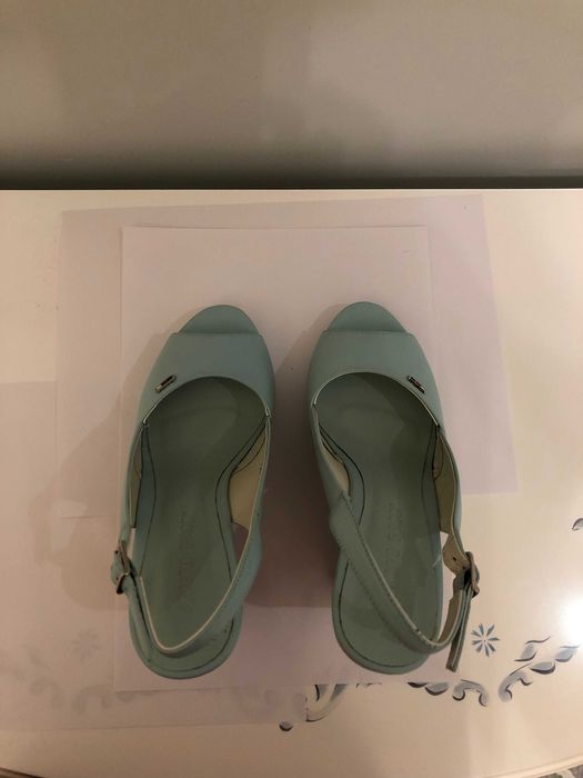 Босоножки ANTONIO BIAGGI цвета тиффани