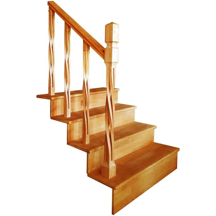 Balustrade din lemn masiv