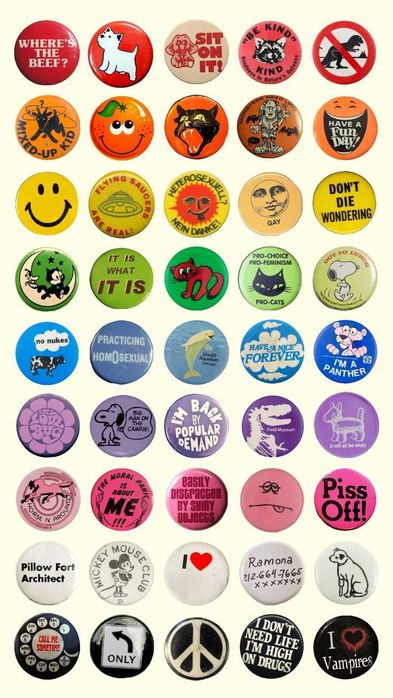 Закатные значки и брелки