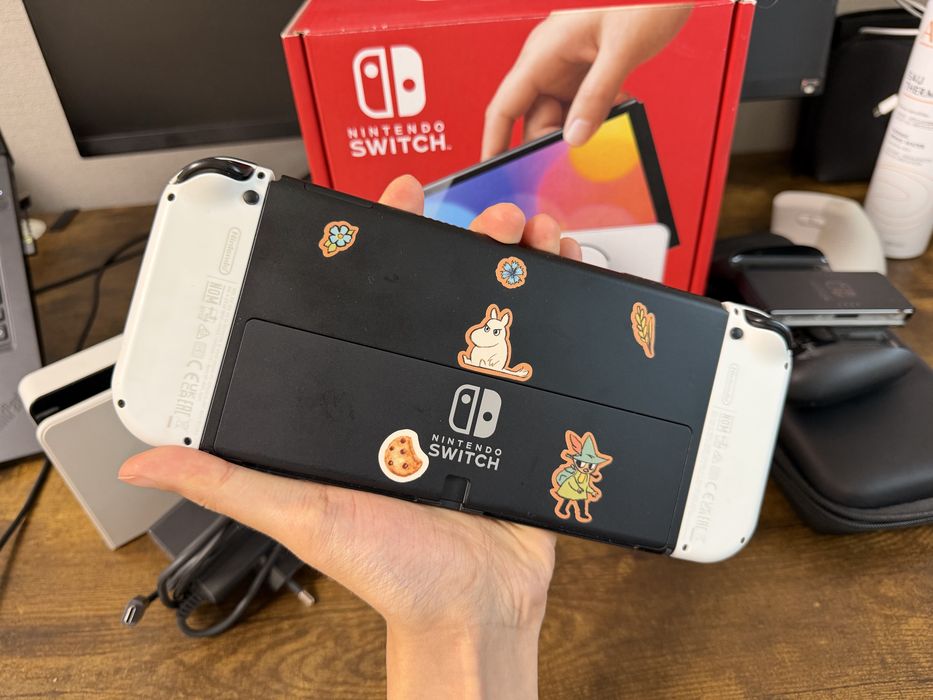 Nintendo Switch Oled (64+128gb) в отличном состоянии