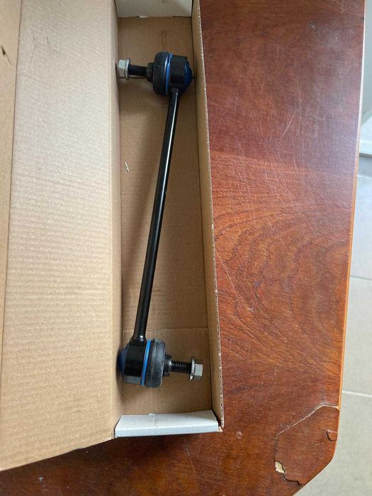 MEYLE 116 060 0000/HD Brat / bieleta suspensie, stabilizator, Axa fata dreapta, Axa fata stanga, 270mm, M10x1.5, cu prelungitor de cheie, Otel
