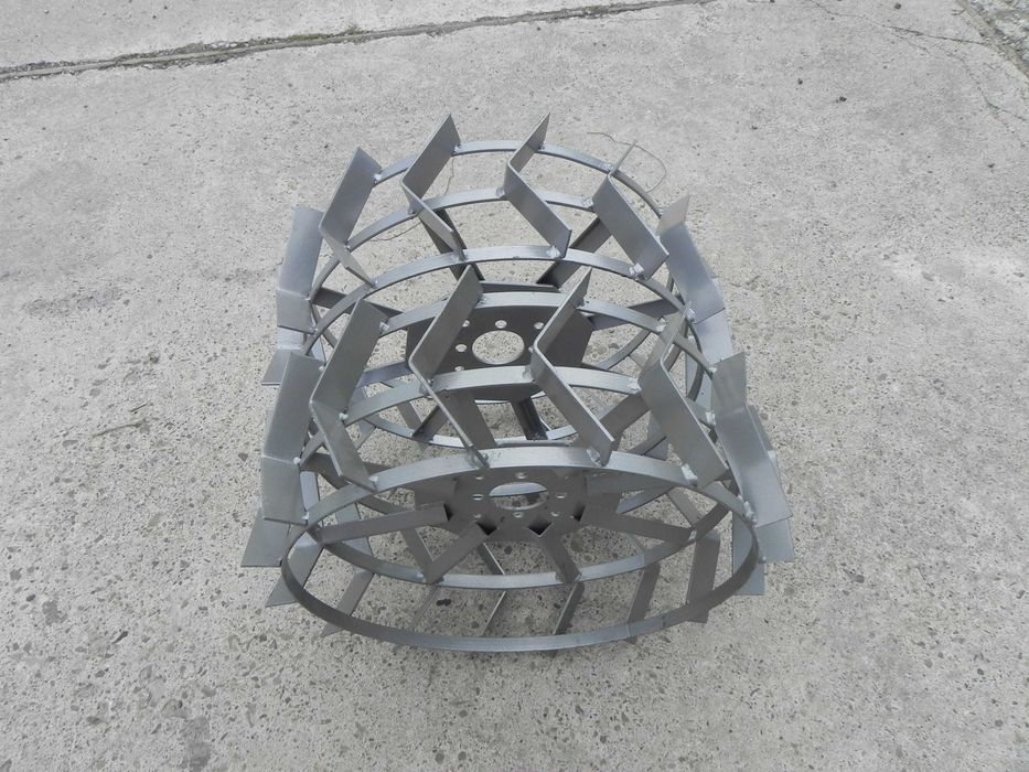 Roti metalice pentru motocultor 37cm 42cm 48cm 52cm 60cm metal de 3mm ...