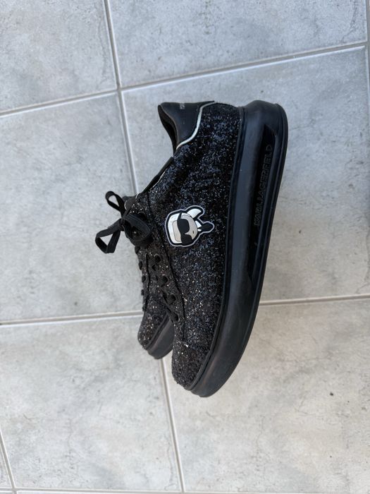 Karl lagerfeld kapri black glitter-оригинални