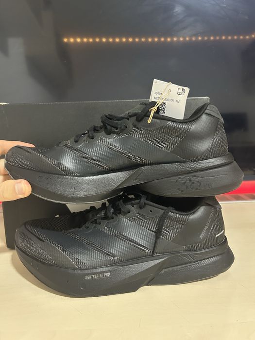 Adidas Adizero Boston 13 Full Black - (Rulati doar 38km) - Marimea 41 1/3