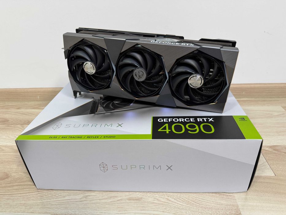MSI GeForce RTX 4090 SUPRIM X 24G, GDDR6X, 2625 MHz, 384-bit