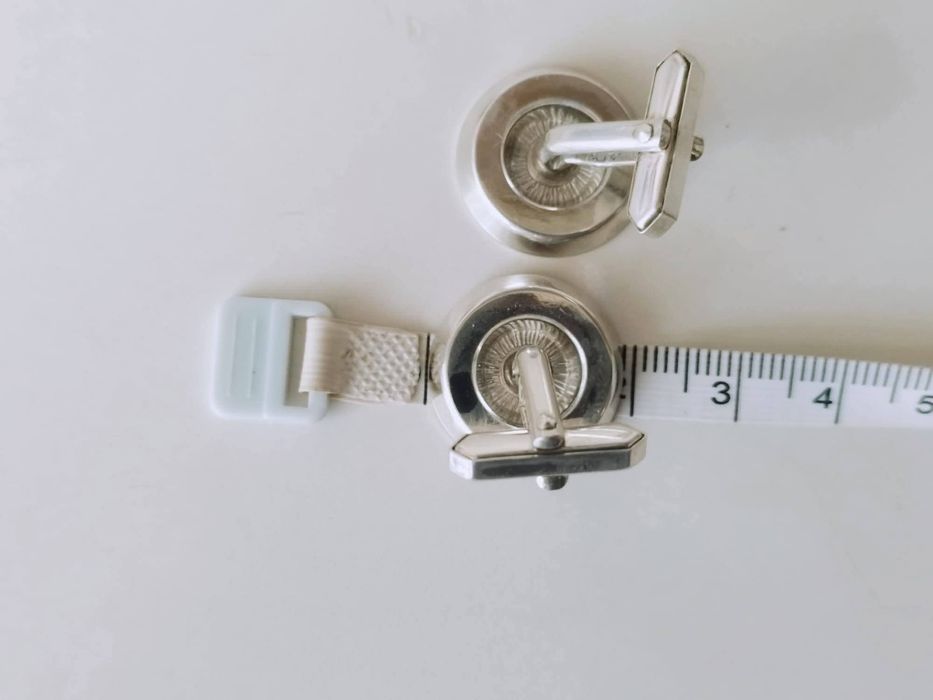 Vechi butoni camase argint 835, Germania