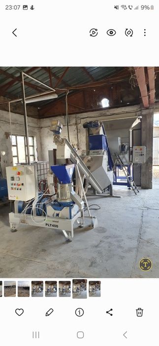 Linie producție peleti PLT 400 supercompact