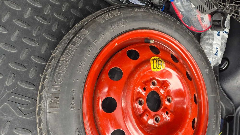 Резервна гума/патерица 15" 5X98mm - Fiat, Alfa Romeo, Lancia и др.