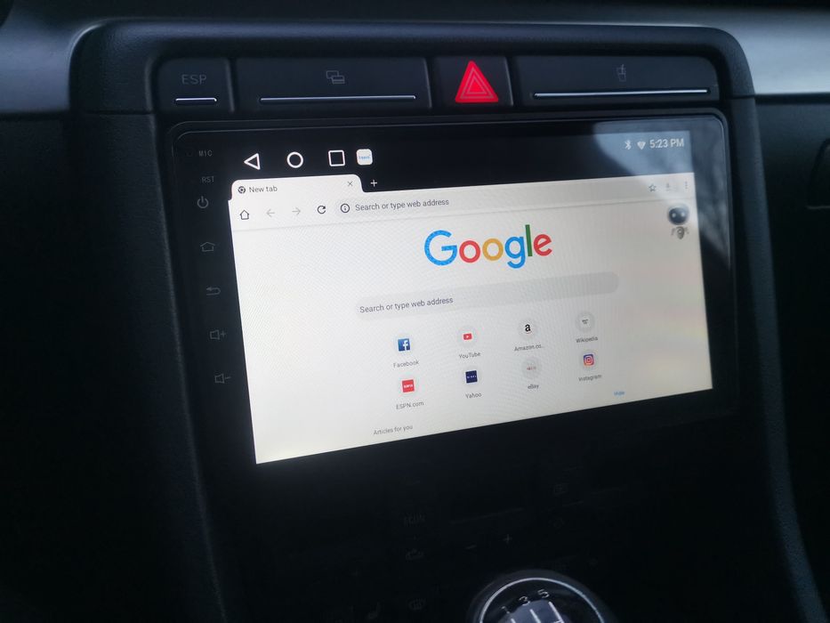 мултимедия с навигация за ауди а4 (и подобни)