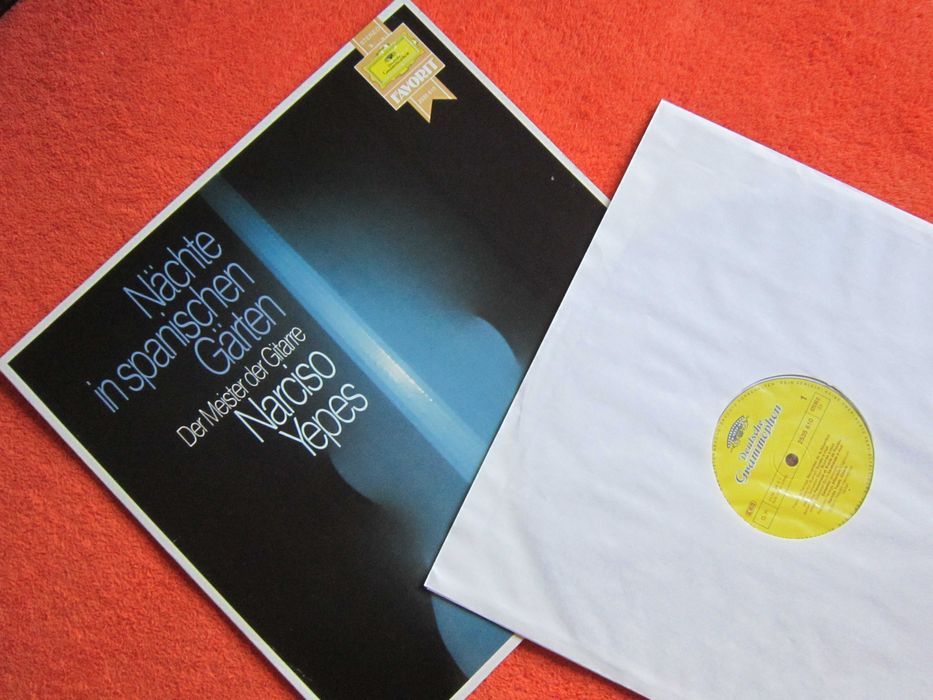 cadou rar vinil Narciso Yepes-Nopți în grădinile spaniole Germany 1978