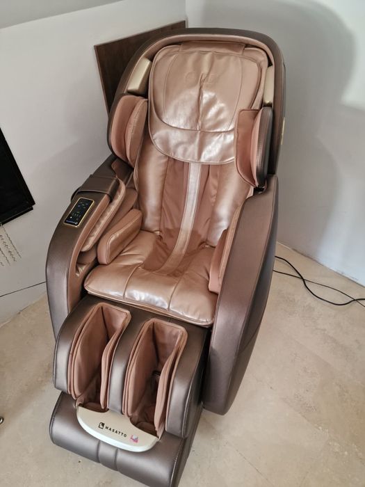 Scaun masaj Masatto Dominus, cu masaj picioare, Bluetooth