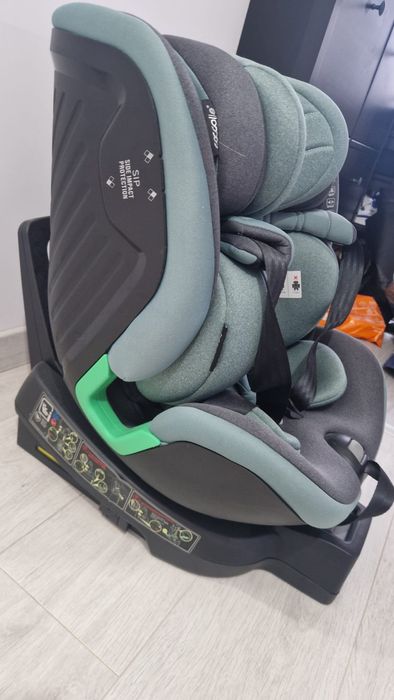 Scaun auto iSize Mago, 40-150 cm, Greenstone, Coccolle