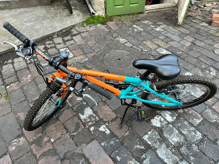 MTB Copii Pegas Mini Drumet 20'' Mtb Portocaliu Turcoaz 2023