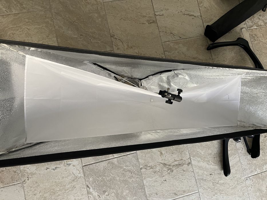 Softbox strip 138x33 cm 2 bucati
