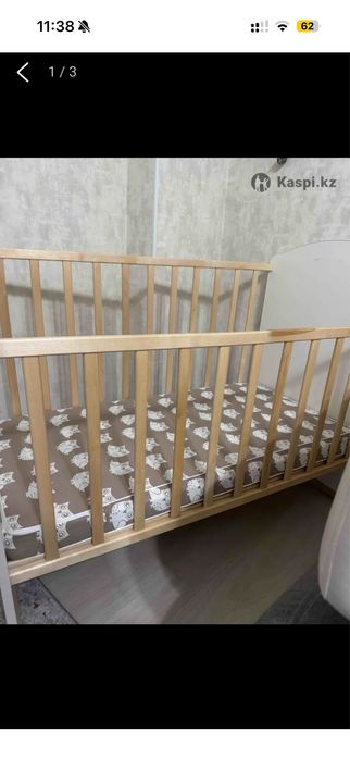 Продам кроватку детскую