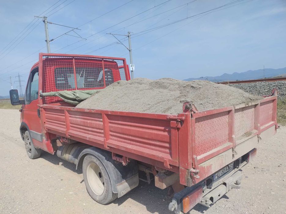 Transport pământ,moloz,nisip,sort,materiale construcții,etc
