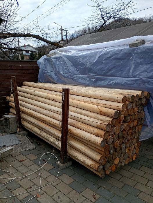 Lemn rotund calibrat 10 cm.