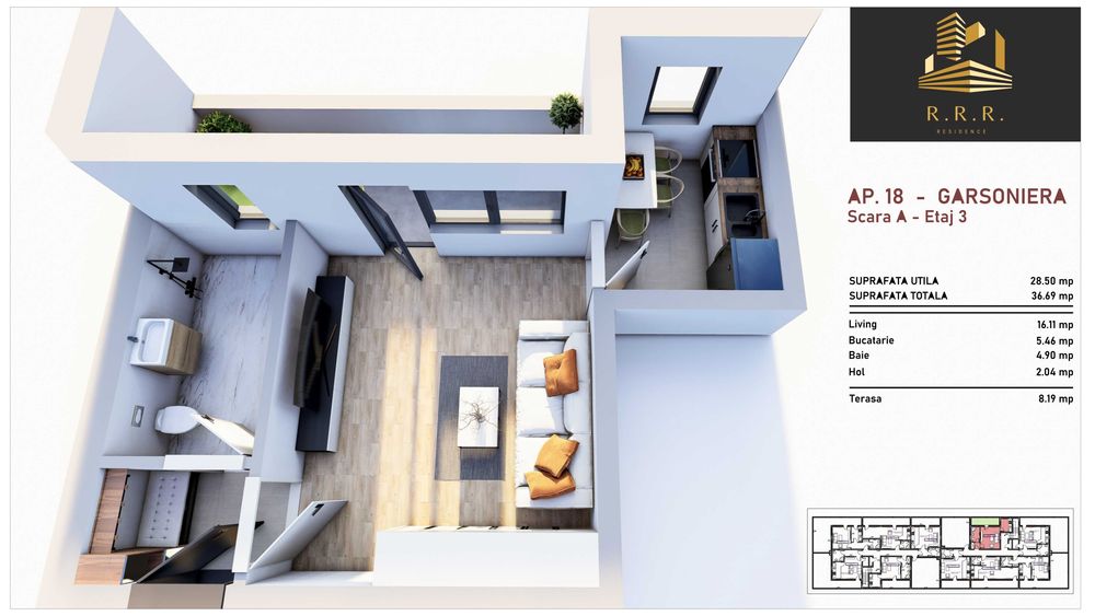 Gars 37 mp , incalzire pardoseala ,tripan , stradal Giurgiului