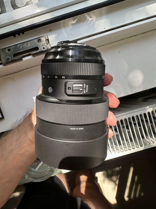 Sigma 14-24mm f/2.8 DG HSM Art (Montură Nikon F) – ca nou, 2 luni utilizare