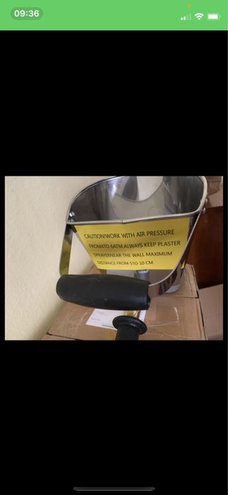 Pompa tencuit pistol cancioc inox pneumatic tencuit traditionala tinci