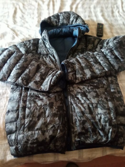 Куртка утепленная, двусторонняя