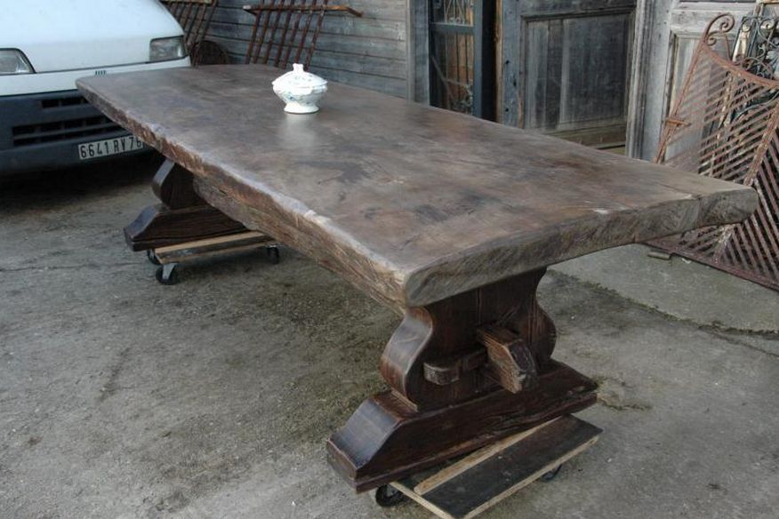 Масивни маси , маси от шевна машина , мостри и ретро - холандска