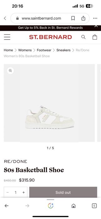 Дамски сникърси RE/DONE 40 номер кецове