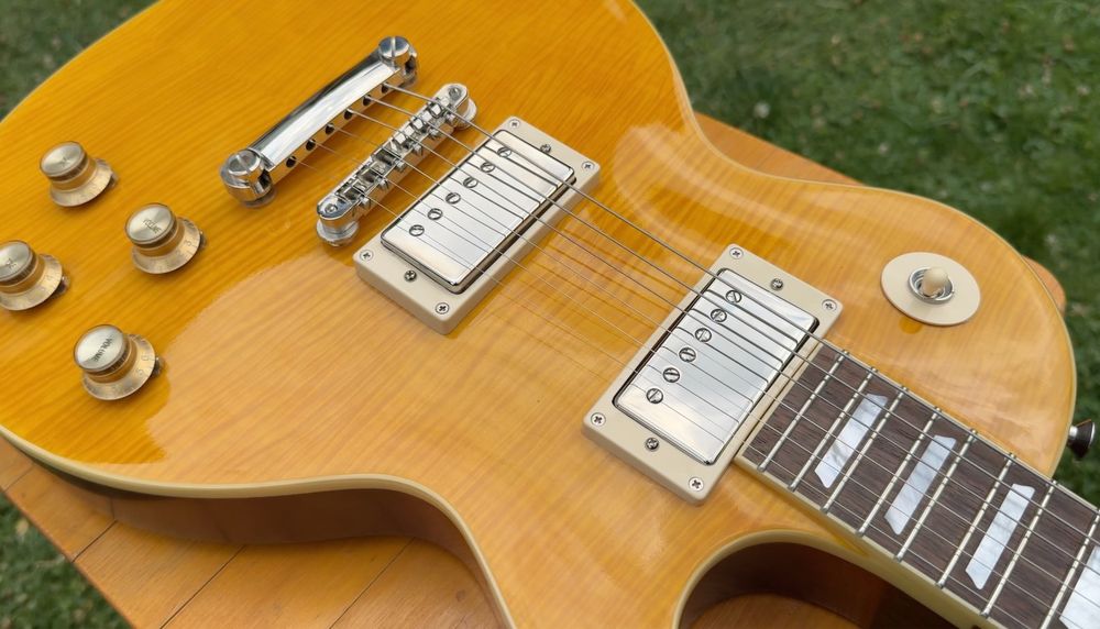 Epiphone Kirk Hammett "Greeny" Les Paul Standard китара с кейс