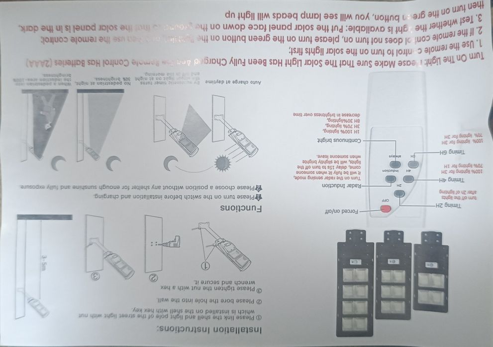 Эко Прожектор Светодиодный. Зарядиться от солнечных панелей.