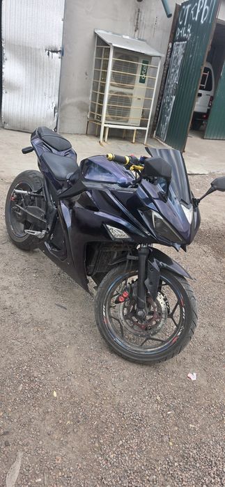 Электро мото на ходу