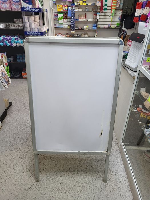 Штендер стойка для рекламы напольная