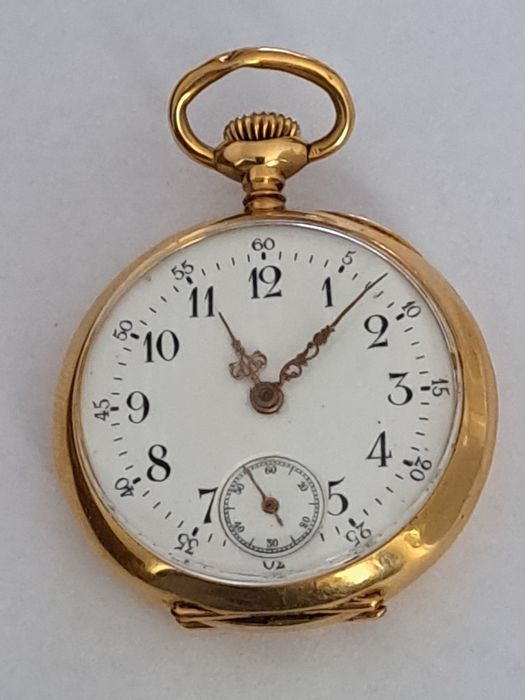 Ceas de Aur 18 K Omega de buzunar