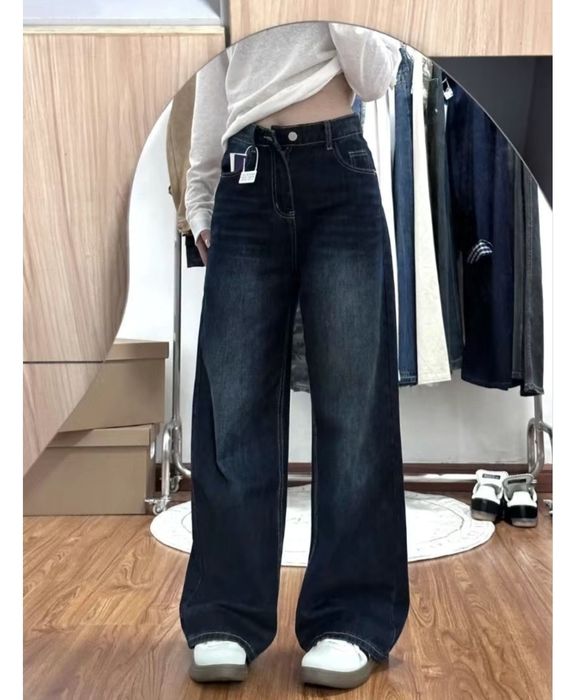 Джинсы(темно-синий)