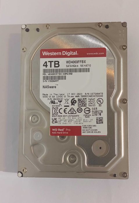 Hard disk 4tb nas nou