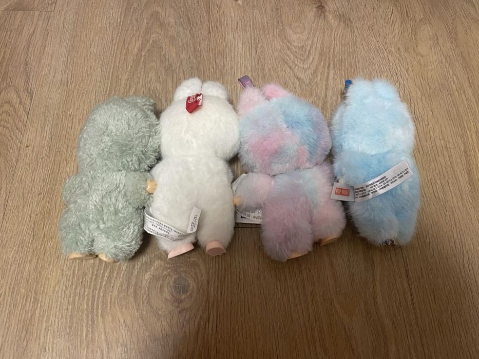 Labubu / The Monsters Pop Mart – плюшени играчки, комплект 4 бр.