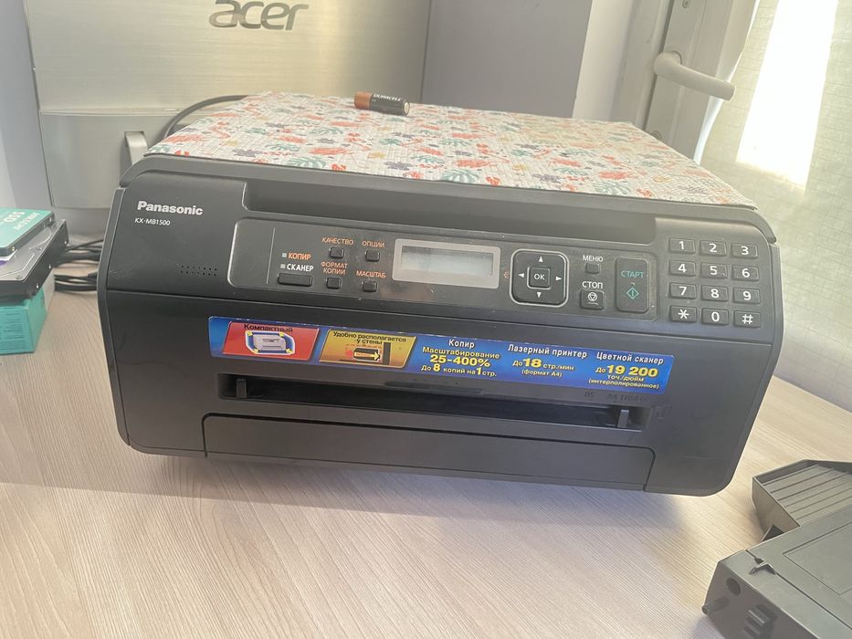 МФУ принтер Panasonic KX-MB1500 (принтер / сканер / копир)