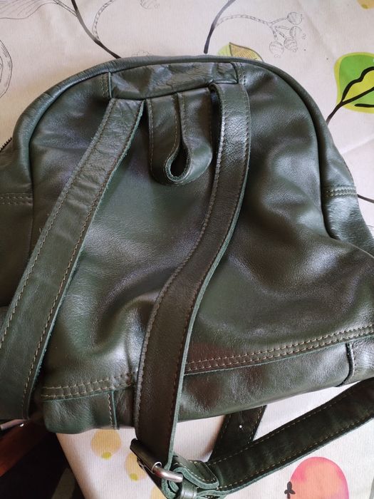 Кожаный рюкзак Канишка