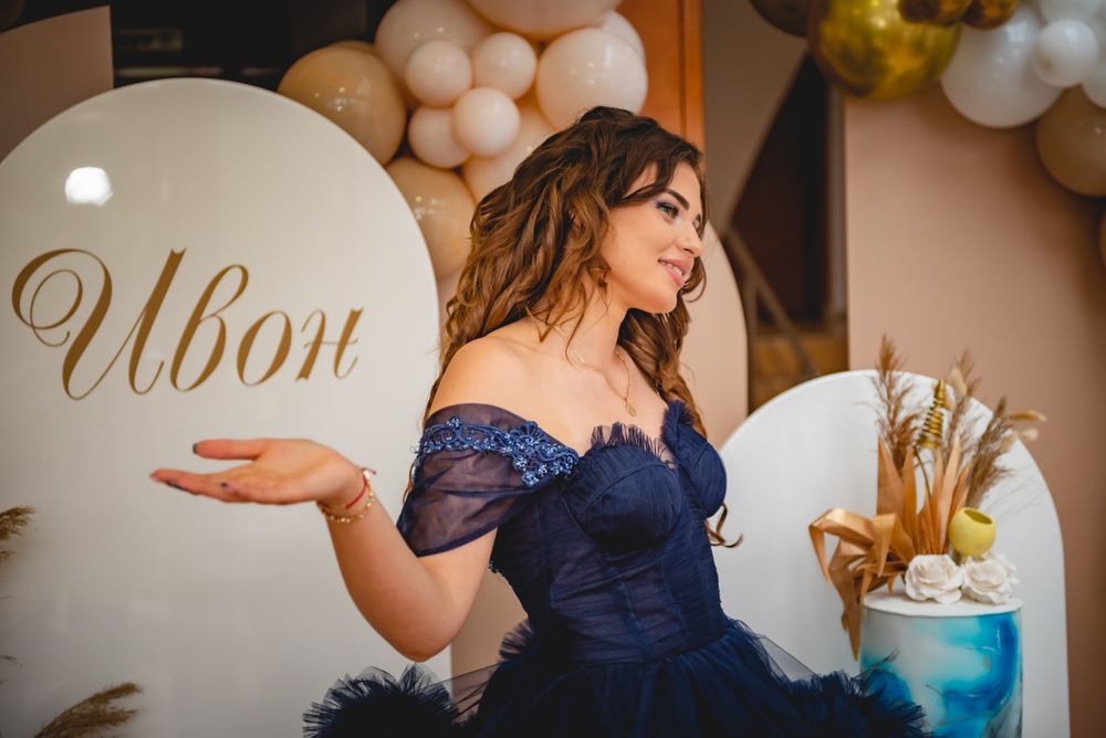 Бална рокля от тюл