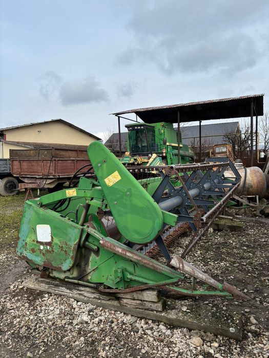 Combina John Deere 1170 + masa 5m + heder porumb 6 randuri