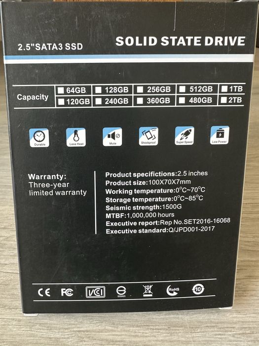 SSD-870 EVO новая