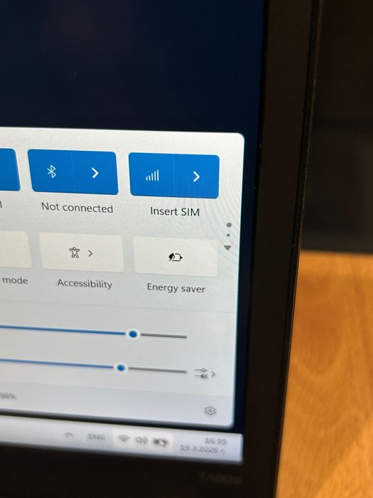 Като нов! Лаптоп Lenovo T480s i7/24GB RAM/512GB с 3 мес. гар.!
